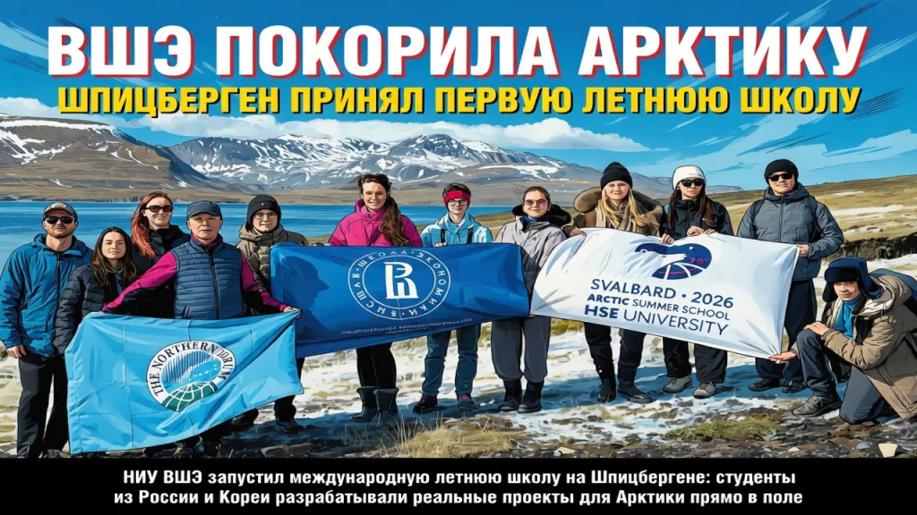 ВШЭ покорила Арктику. Шпицберген принял первую летнюю школу