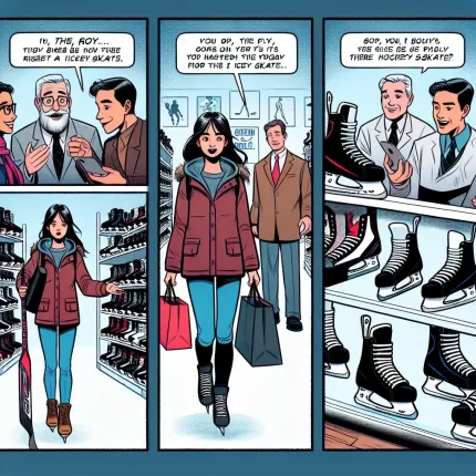 как подобрать коньки для хоккея